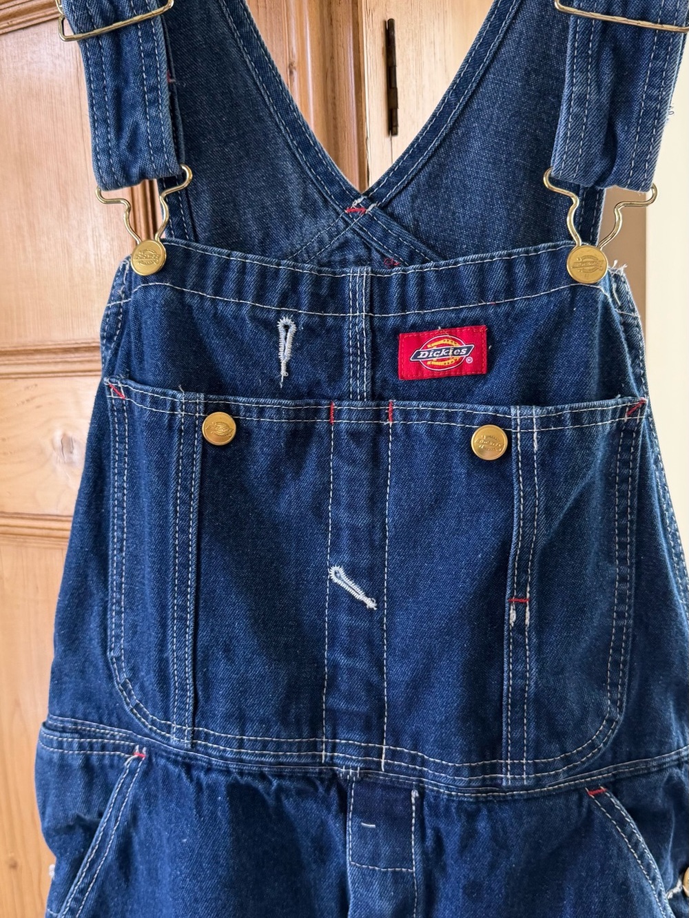Dickies Dark Blue Denim Overalls One-Piece